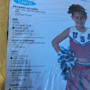 USA Cheerleader Costume for Kids